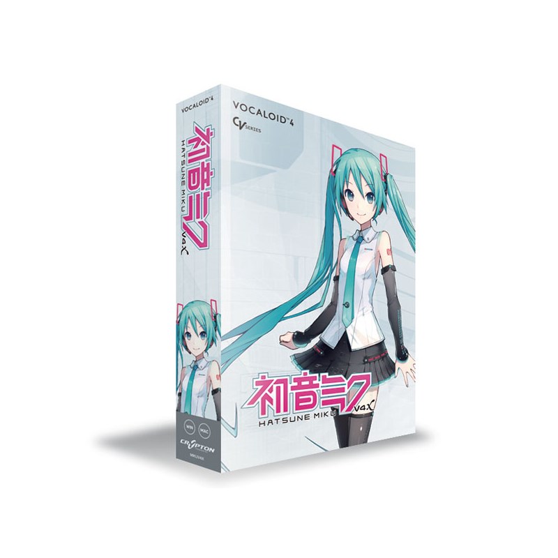 CRYPTON HATSUNE MIKU V4X （初音ミク V4X） DTM ソフトウェア音源