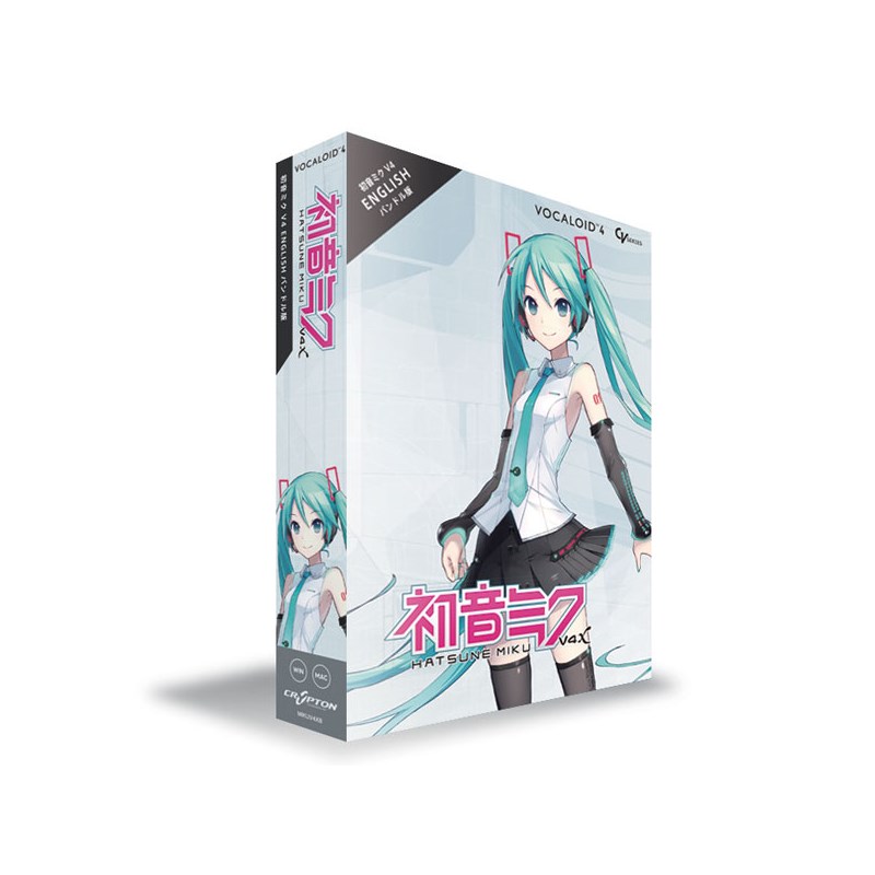 CRYPTON HATSUNE MIKU V4X BUNDLE （初音ミク V4X バンドル） DTM ソフトウェア音源