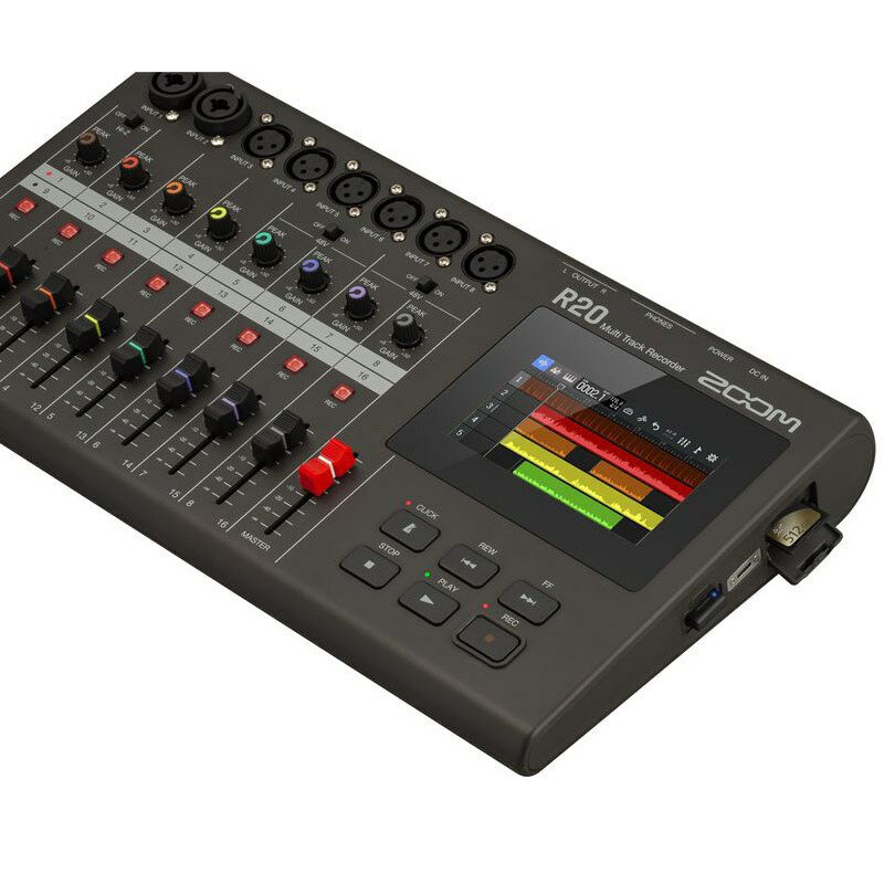 ZOOM R20(R20 Multi Track Recorder) �쥳���ǥ��� �쥳���������ץ쥤�䡼