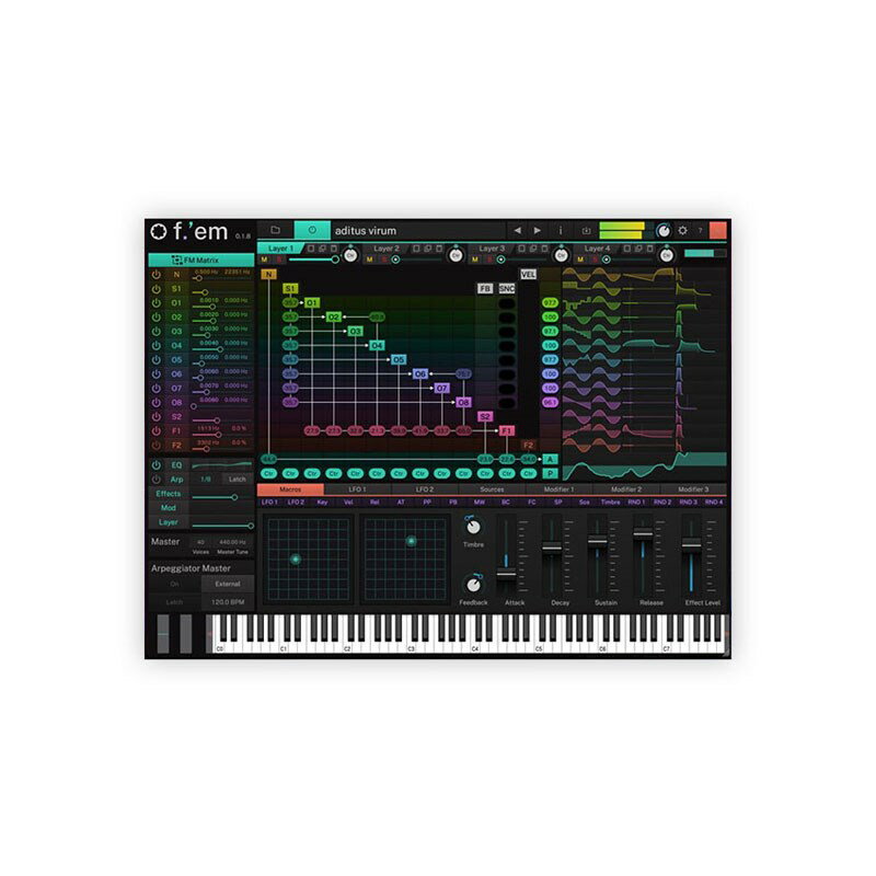 Software - Tracktion F'em(代引不可)(オンライン納品) DTM ソフトウェア音源