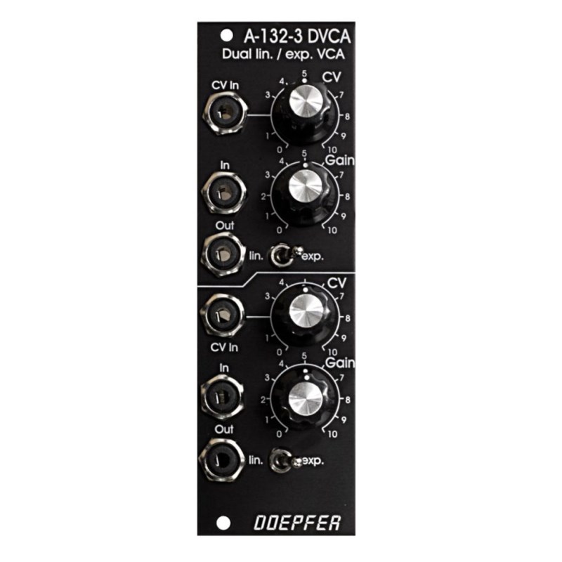 DOEPFER A-132-3V Dual Liner/Exp VCA シンセサイザー・電子楽器 シンセサイザー