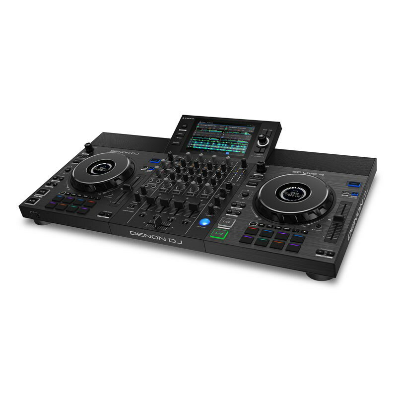 DENON SC LIVE 4 【Apple Music 対応】【オールインワン型スタンドアローンDJコントローラー】 DJ機器 オールインワンDJシステム