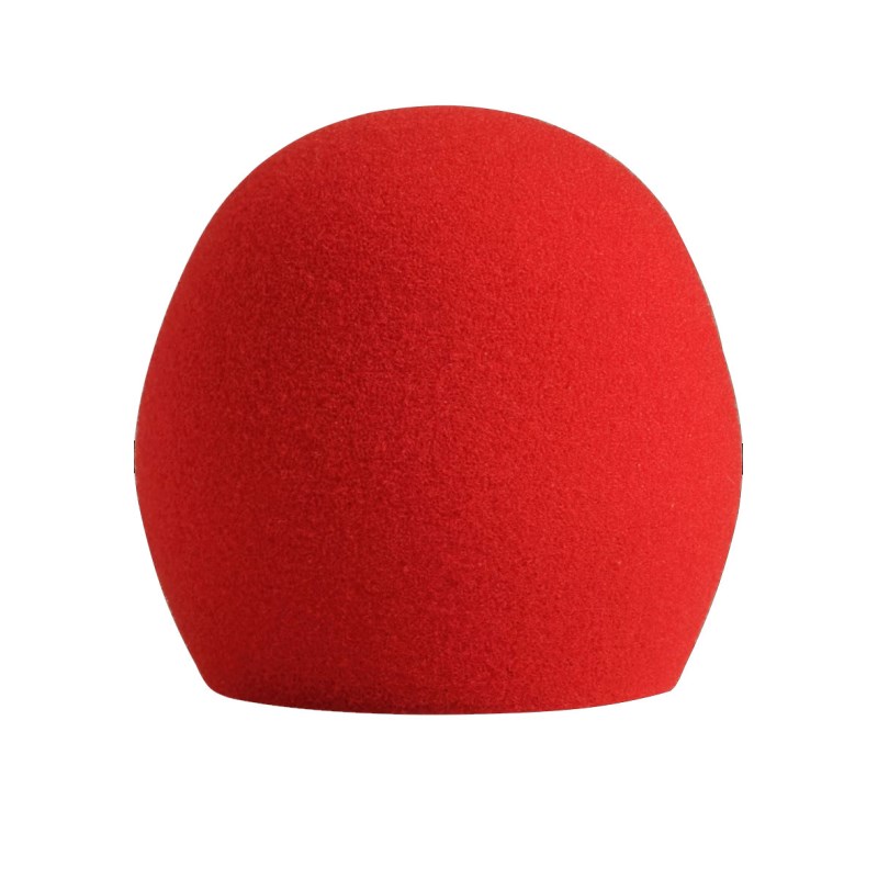 SHURE A58WS ウインドスクリーン　A58WS-RED　※カラー：レッドとなります。 レコーディング マイクアクセサリ