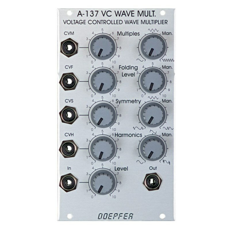 DOEPFER A-137-1 VC Wave Multiplier 1 シンセサイザー・電子楽器 シンセサイザー