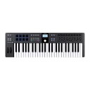 Arturia 【GW激得セール】KeyLab Essential 49 mk3 BK (KEYLAB ESN 49 MK3 BK)(USB・MIDIコントローラー)(アートリア) DTM MIDI関連機器(2)