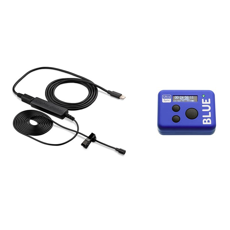 APOGEE CLIPMIC DIGITAL 2 x 4本 + UltraSync BLUE wireless time code sync（1年延長保証付き） DTM スマホ・タブレット関連デバイス