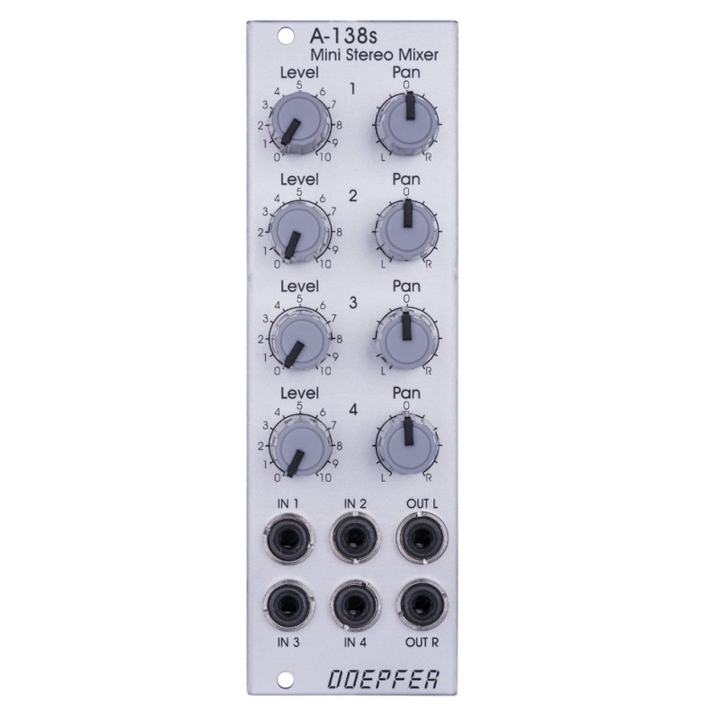 DOEPFER A-138s Stereo Mixer シンセサイザー・電子楽器 シンセサイザー