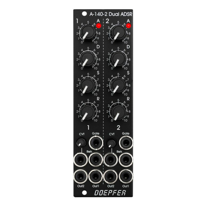 楽器種別：新品音源モジュール/DOEPFER 商品一覧＞＞音源モジュール【15，000円〜40，000円】 商品一覧＞＞1998年開店 渋谷発・国内最大級DJ機器専門店です！DOEPFER A-140-2V Dual Micro ADSR シンセサイザー・電子楽器 シンセサイザー商品説明※本商品は国内正規輸入代理店商品です。海外輸入商品につき、欠品の際は超長期間の納期がかかる場合がございます。購入ご希望の際は事前にお問い合わせをいただく事をおすすめ致します。また、国内に在庫がある場合でも、アナログ製品、パーツ品等である事から、入荷までに1週間〜10日間程度お時間をいただく場合がございます。予めご了承ください。イケベカテゴリ_キーボード_音源モジュール_DOEPFER_新品 JAN:4580646111095 登録日:2024/04/24 シンセサイザー 音源モジュール サウンドモジュール 音源 ドイプファー ドゥーファー ドエプファー