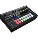 楽器種別：新品DJ用サンプラー／シンセ／エフェクター/Roland 商品一覧＞＞DJ用サンプラー／シンセ／エフェクター【40，000円〜80，000円】 商品一覧＞＞1998年開店 渋谷発・国内最大級DJ機器専門店です！Roland MC-101 GROOVEBOX DJ機器 DJ用サンプラー・シンセ商品説明GROOVEBOX MC-707 同等のクオリティを手のひらサイズのコンパクト・ボディに凝縮。MC-101 は、ハイエンド・モデルGROOVEBOX MC-707 と同等のサウンド・エンジン、シーケンサー、エフェクター、オーディオ・ルーパーをコンパクト・ボディに凝縮。最新音源やエフェクト、機能面は、MC-707 のクオリティをそのままに手のひらサイズのボディに詰め込みました。キーボードの脇に置いてバッキングに使用したり、DJ ミキサーに接続して個性的なDJ プレイを実現したりと用途が広がります。また、電池駆動が可能なので気軽に屋外へ持ち出して電車の中やカフェなど場所を選ばず楽曲制作やプレイを楽しむことができます。特徴1． 単三乾電池× 4 本で最大4.5 時間の使用が可能2． AIRA Microsite よりPROJECT を入手し、音色やフレーズを追加可能3． 高品質Virtual Analog/PCM を兼ね備える最新音源搭載4． 最大4 トラック、CLIP ベースで楽曲を構築できるシーケンサー5． リアルタイム・タイムストレッチに対応するオーディオ・ルーパー6． エレクトロニック・ミュージックに不可欠なMFX、MASTER FX、SCATTER を搭載7． 最大24bit / 96kHz オーディオ・インターフェース機能■主な仕様●接続端子PHONES 端子：ステレオ・ミニ・タイプOUT（L/MONO、R）端子：標準タイプMIDI（IN、OUT）端子USB端子：USB B type（ オーディオ、MIDI）●電源アルカリ電池（単3 形）× 4ニッケル水素電池（単3 形）× 4USB 端子より取得（USB バス電源）●消費電流500mA●外形寸法224（幅）× 132（奥行）× 61（高さ）mm●質量（電池含む）716gイケベカテゴリ_DJ機器_DJ用サンプラー／シンセ／エフェクター_Roland_新品 JAN:4957054513856 登録日:2019/09/02 リズムマシン グルーブボックス ドラムマシン グルーブマシン グルーヴマシン グルーヴボックス ローランド ろーらんど