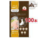 日本産 犬用おやつ いぬぴゅーれ 乳酸菌プラス Premium100 鶏ささみ 100本入 (4本×25袋)【犬用おやつ/国産/ドッグフード】