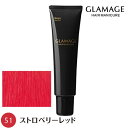 ホーユー グラマージュ 150g 51 ストロベリーレッド ヘアマニキュア 染毛料 【NS】