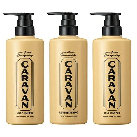 樂天商城 - デミ キャラバン スカルプシャンプー リフレッシュシャンプー マイルドシャンプー 490mL DEMI CARAVAN 【NS】
