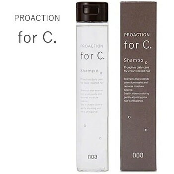 ナンバースリー プロアクション フォーシー シャンプー 170mL NUMBER THREE forC. 【NS】