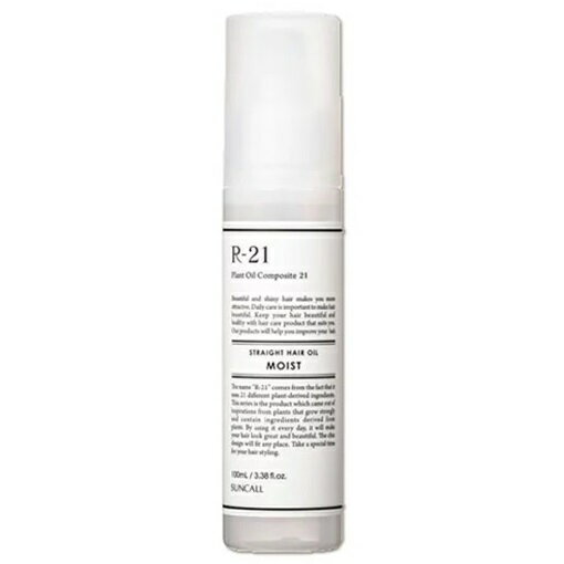 サンコール R-21 ストレート ヘアオイル モイスト 100mL 【NS】