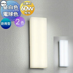 商　品　詳　細商品名オーデリック　エクステリアライトメーカー名オーデリック　ODELICメーカー器具名称エクステリアライト　ブラケットライト　玄関灯　門灯寸法（ミリ）巾105　高320　出54製品重量0.7kg本体材質・仕上・色● 樹脂（シルバー色） ● アクリル（乳白）ランプ種類LED照明器具一体型　4.6w防雨・防湿防雨・防湿型注意事項◆写真方向以外取り付け不可 ※施工・電気工事は専門業者にご依頼ください。 ※イメージ画像は使用するブラウザ・モニターにより色が違って見える場合があります。※オプションセンサー取付の注意事項※別売人検知カメラ・別売センサー取付時は 壁面横向き取付専用 浴室使用不可 ◆メーカー希望小売価格はメーカーカタログに基づいて掲載しています◆エクステリア ポーチライト 別売りセンサーはPCページよりご覧ください LED FLAT PORCH LIGHT超薄型の縦長ポーチライトデザイン極薄型の縦長フォルムがシャープで現代的な印象のポーチライト。フレーム無しのプレーンタイプの他、さまざまなテイストのデザインバリエーションをご用意しています ●マリンライト特集●アンティーク特集●和風照明特集 ●かわいい照明特集●エクステリア照明TOPへ移動●オーデリック照明TOPへ移動 ●関連商品 オプション OA253038 人感センサー モード切替型 壁面14,190円オプション OA253478 人検知カメラ モード切替型 壁面24,090円ポーチライト OG254245R17,270円ポーチライト OG254246R20,900円ポーチライト OG254241R 昼白色 OG254242R 電球色12,100円 ポーチライト OG254243R 昼白色 OG254244R 電球色15,070円