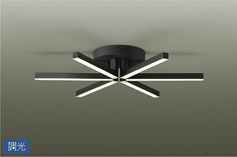 照明 おしゃれ かわいい大光電機 DAIKO 調光シャンデリアDCH-40862Y 黒サテン塗装 ...
