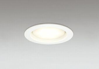 オーデリック ODELIC ダウンライト OD361204LDR 電球色 オフホワイト 浅型 拡散配光 高演色LED LED電球交換型 白熱灯60W相当 埋込穴Φ100mmのサムネイル