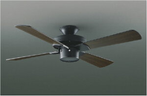 おしゃれ アメリカンコイズミ照明 KOIZUMI シーリングファン S-シリーズ ビンテージタイプ AM47470E 本体 黒色塗装 幅-φ1100mm ※リモコン付