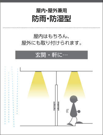 コイズミ照明 KOIZUMI 【浴室灯 ダウンライトAD7000W27 電球色防雨・防湿型LED一体型 散光傾斜天井取付可能 非調光白熱電球60W相当】 埋込穴φ100mm