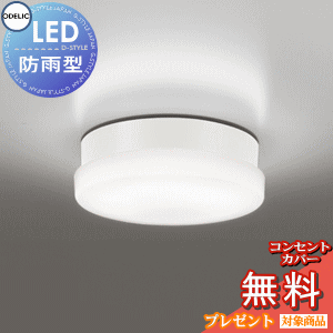 エクステリア 屋外 照明 ライトオーデリックODELIC ポーチライト OW269039NR 昼白色 FCL30W相当 白色 LED 壁面 天井面 傾斜面取付専用 玄関灯 防雨 防湿型