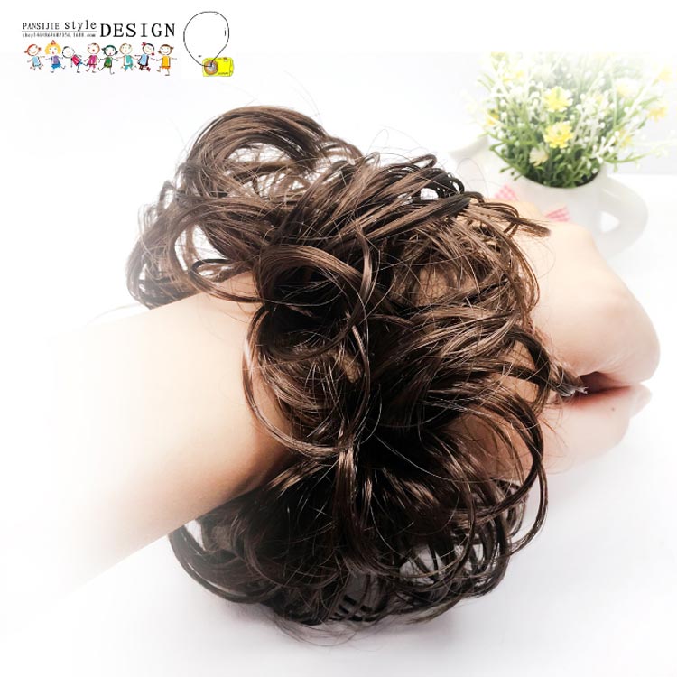 つけ毛 つけ髪 ウィッグ 2個組 シュシュ ヘアアクセサリー ウィッグ イベント 2個組 子供用 部分ウィッグ お団子 着物 ダンス 浴衣 卒業式 キッズ 卒園式 袴 髪飾り 七五三 シュシュクローゼット 送料無料 黒髪 茶