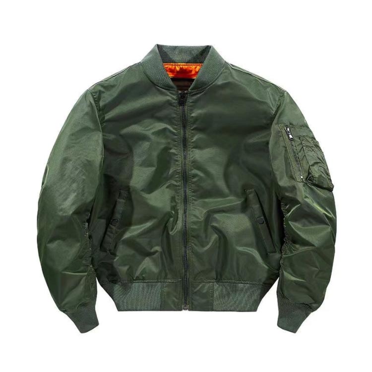 米軍タイプ ボンバージャケット トラックジャケット フライトジャケット MA1 MA-1ジャケット メンズ ジャケット 中綿入り カジュアル 防寒 ジャケット 大きいサイズ 撥水 ミリタリージャケット スタジャン ミリタリー ブルゾン バイク ストリート