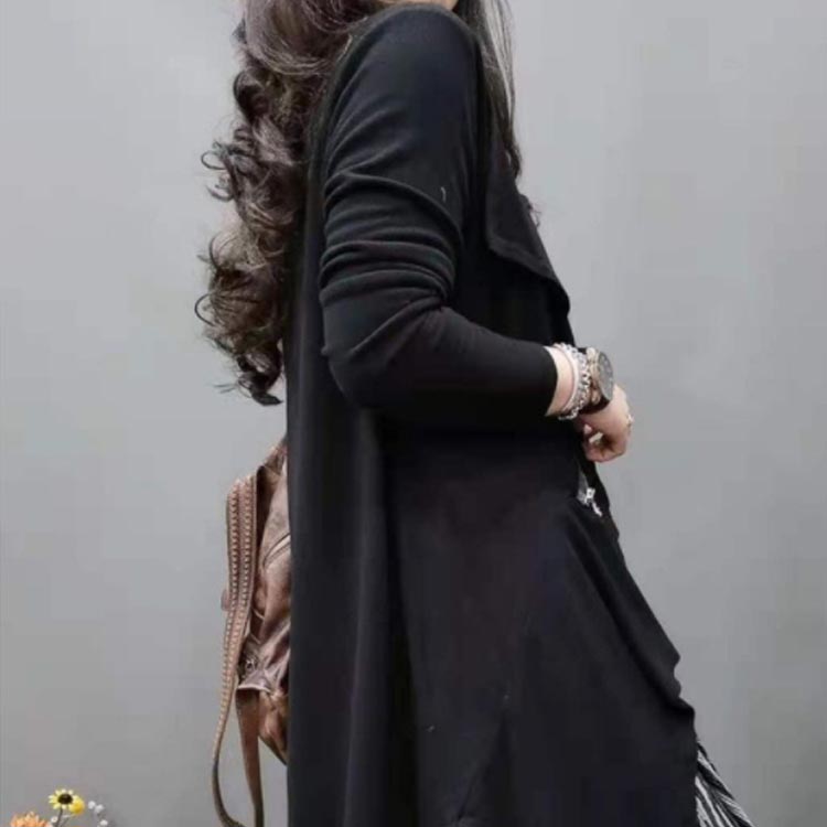 アシンメトリー 大きいサイズ ブルゾン レディース 秋 アウター アシンメトリー ライトアウター 羽織 ロングジャケット 変形 無地 ジャケット 通学 カジュアル M L XL 2XL