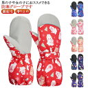 スノーグローブ ミトンタイプ 手袋 子供用 男の子 女の子 雪遊び スケート 防寒 幼児 保育園 滑り止め 幼稚園 通園 裏起毛 スキーグローブ キッズ 中綿入...