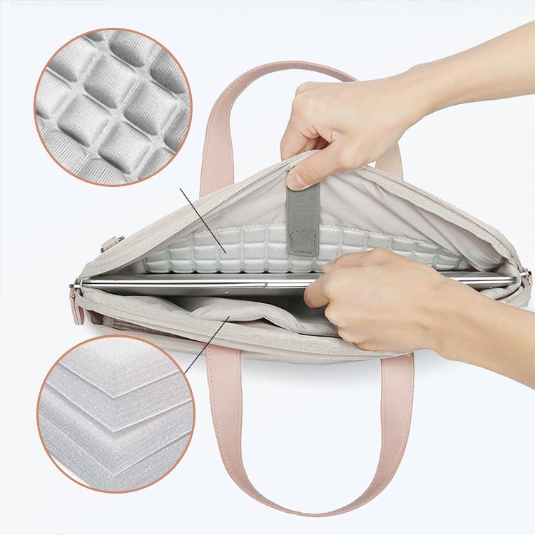 ノートパソコンケース 15.6インチ 14インチ 13インチ 2way お洒落 ノートパソコンバッグ PCケース 手提げ 薄型 肩掛け ノートパソコンケース パソコンバッグ PCバッグ ショルダーバッグ 防水 衝撃吸収 360°全方位保護 送料無料