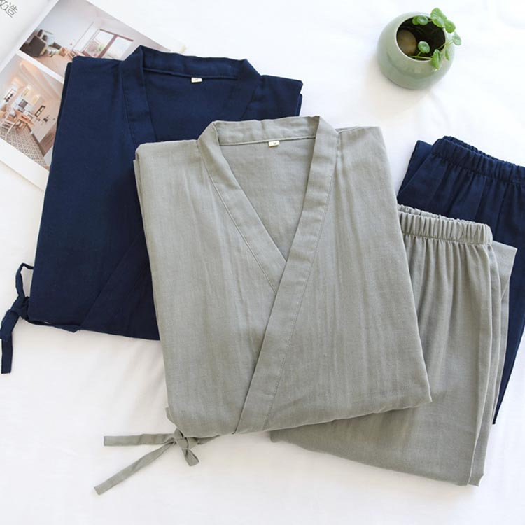 甚平 メンズ 作務衣 浴衣 7分袖 寝間着 綿100％ パジャマ 男性用 紳士甚平 前開き 甚平セット 通気性 吸汗 和服 上下セット ルームウェア 部屋着 春夏用 作業着 贈り物 夏祭り リラックス 送料無料