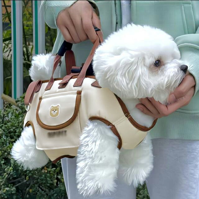 犬用リフトハーネス 抱っこ紐 ペットキャリー 猫用キャリー ハーネス サイズ調節可...