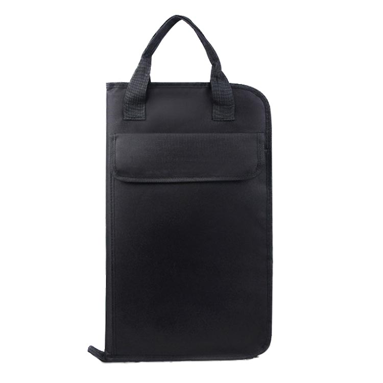 スティックバッグ ケース コーヒー 防水撥水 スリム ライブ 600Dオ ドラムスティック 収納 コンパクト リュック 12ペア収納可能 予備 バッグ 黒 ブラック レット ブルー パープル