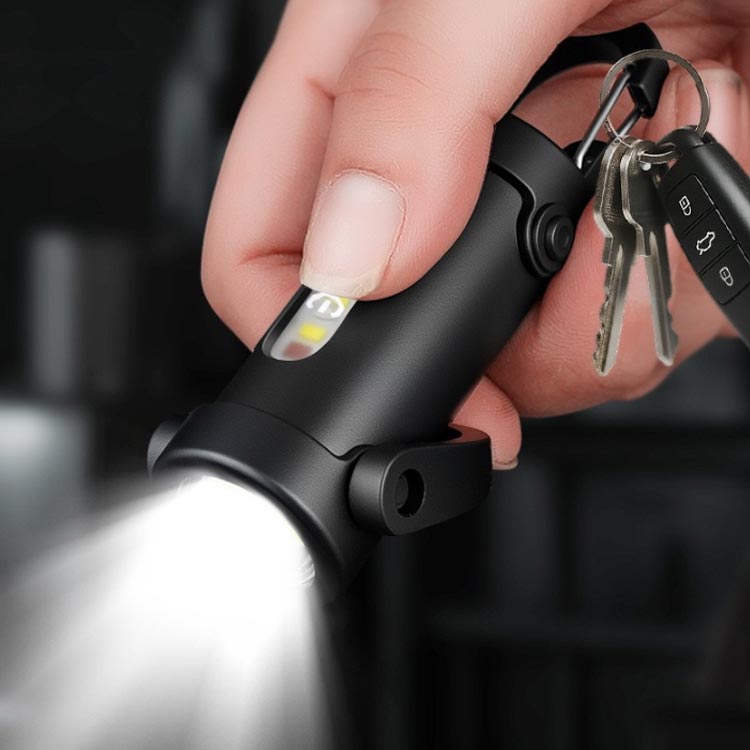 キーホルダー型ライト 6段階調光 懐中電灯 USB充電式 超高輝度 防水 ポータブル 超軽量 キーホルダー 防災 キャンプ 登山用 アウトドア 日常携帯 コンパクト 携帯便利 多機能 緊急用 停電対策 送料無料