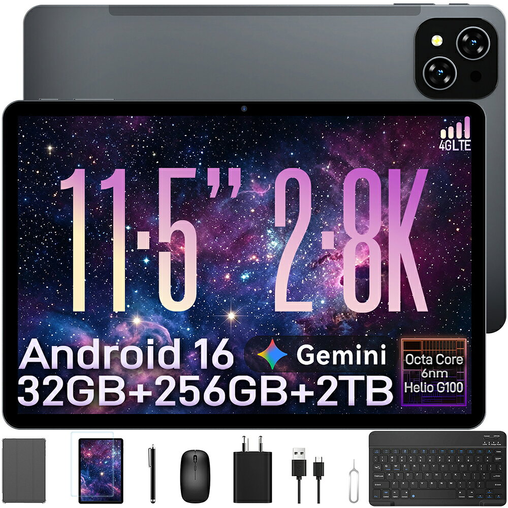 楽天市場】タブレット android 11インチ（容量（内蔵ストレージ）256GB