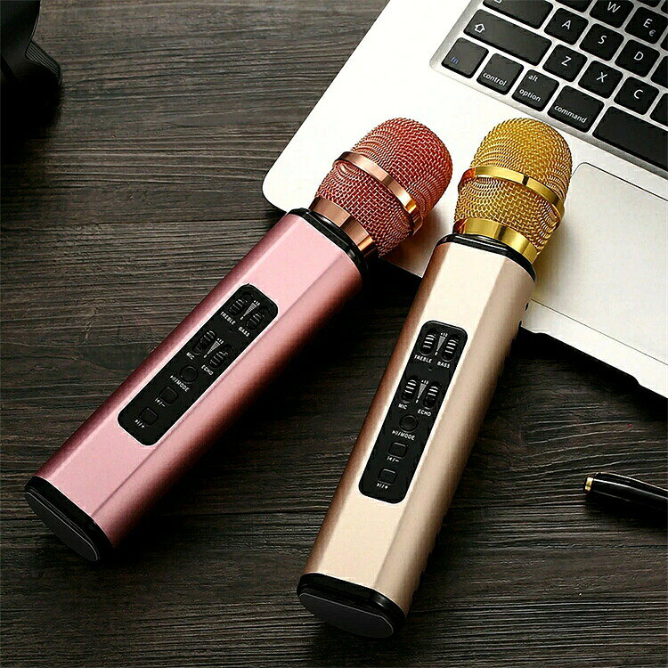 【SS期間半額商品】カラオケ マイク bluetooth 家庭用 ワイヤレスマイク テレビ 接続 練習 録音 家 自宅 音楽再生