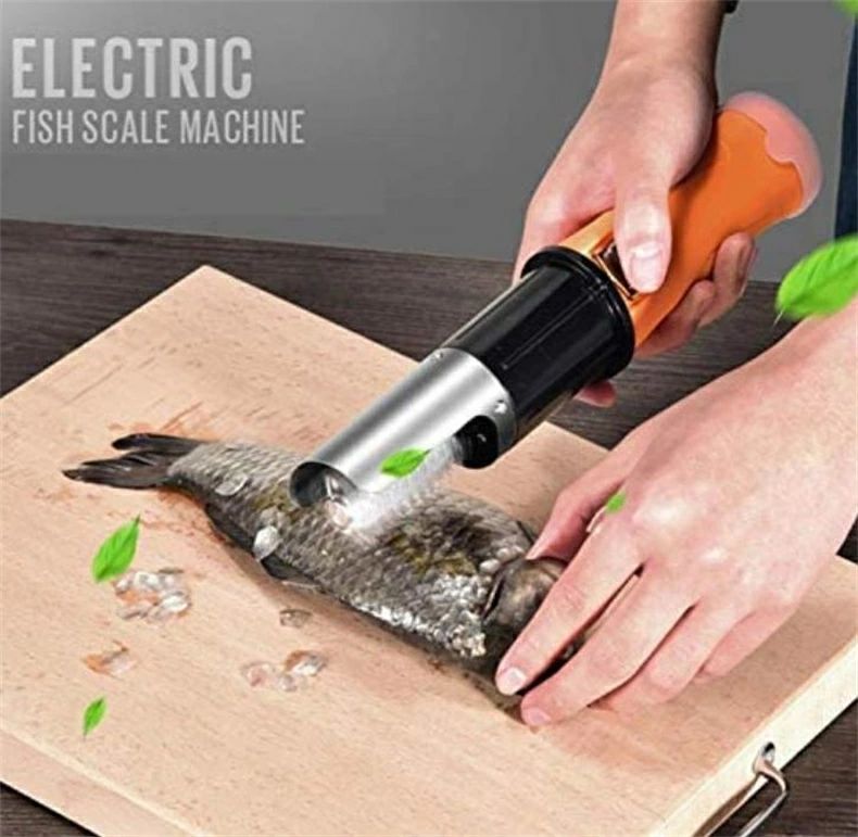 電動 うろこ取り ウロコ取り 魚の鱗とり【充電式＆長時間稼動】12v2200mah充電式バッテリーが付属、高容量のバッテリーです。長時間のバッテリー駆動時間、持ち運びに便利です。 【高安全性の電動うろこ取り】簡単に把握でき、使用時に手を切ることができなくなります。魚の鱗を削ったときに鱗が飛んでいないです。軽量で低振動、長時間作業でも疲れません。（防水性能：IPX7相当） 【双方向スイッチ】 左右回転が切り替えスイッチになっているので右きき、左きき両方に対応します。 防水電動魚の鱗除去器、魚鱗を非常に速く取り除くと、電動魚の鱗除去器は直接水洗いすることができる。家庭用鱗とり、優れたのステンレスの材質、耐久性があっている。洗浄しやすいし、装飾性も良く、日常的な便利グッズです。 【加工能力】手作業の約3倍以上の加工能力！軽量で低振動、長時間作業でも疲れません。水産加工場や鮮魚売り場、寿司店、居酒屋、旅館、厨房など、魚を扱う職人の強い味方が、 この「電動ウロコ取り機」です。
