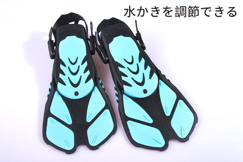 【SS期間P5倍！】軽量モデル フルフット フィン 足ひれ 水泳 シュノーケル シュノーケリング スキューバ ダイビング 初心者向け ストラップフィン 履き心地が良い 推進力抜群 メンズ レディース コンパクト スノーケル 子供 大人 男性 女性 シュノーケリング用フィン
