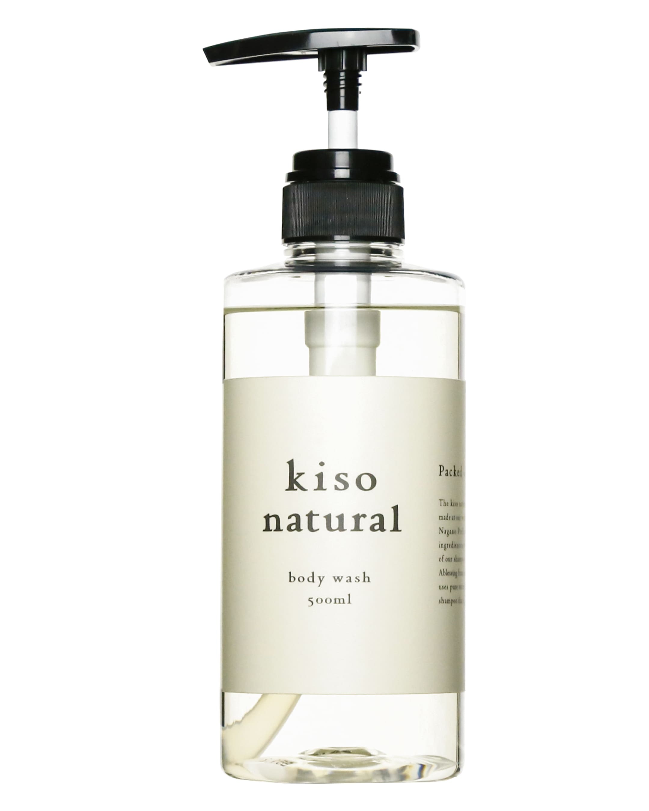 ＼人気商品　特別価格／【期間限定価格】【正規品】キソ ボディ ウォッシュ kiso natural body wash 500ml 美容室専売 トリートメント 詰め替え 詰替 ボトル サロン 業務用 美容液 成分 保湿 乾燥 摩擦 寝ぐせ ダメージ 送料無料当日配送