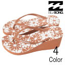 ビラボン Billabong レディース FLIP FLOPS PLATFORM PRINT 厚底 ビーチサンダル be013927