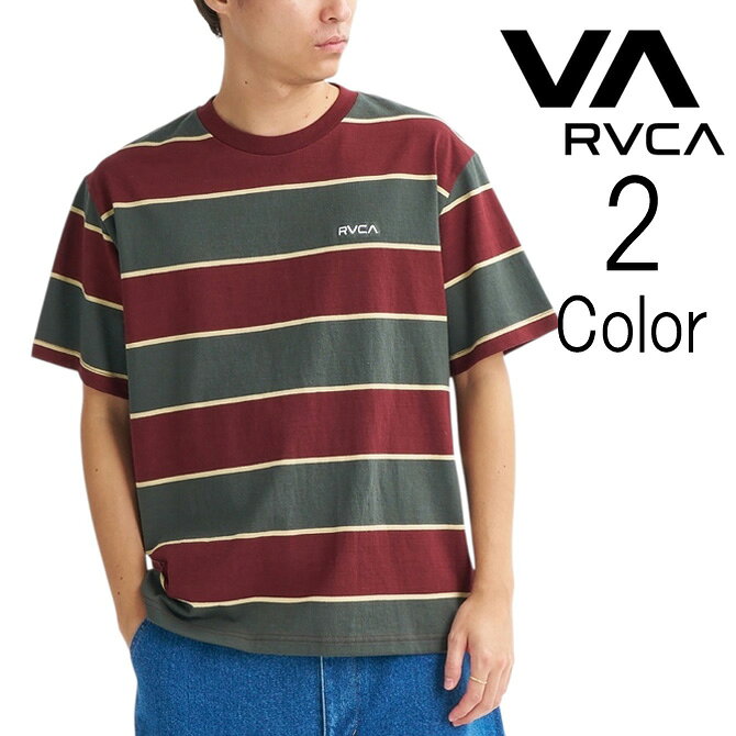 樂天商城 - ルーカ Rvca ルカ メンズ 16/2 STRIPE SS TEE ショートTシャツ bg041212