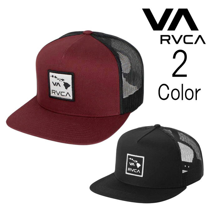 Rakuten - ルーカ Rvca ルカ メンズ ISLANDS PATCH TRUCKER CAP メッシュキャップ bg041994