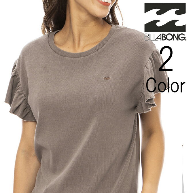 ビラボン Billabong レディース FRILL SS TEE 半袖 デザイントップス bd013302