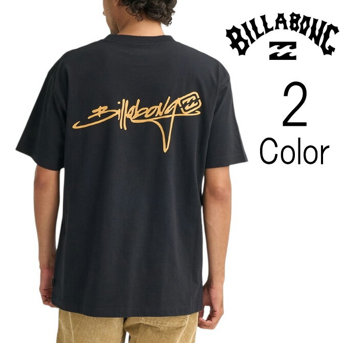 ビラボン Billabong メンズ SCRIPT LOGO ショートTシャツ bg011206
