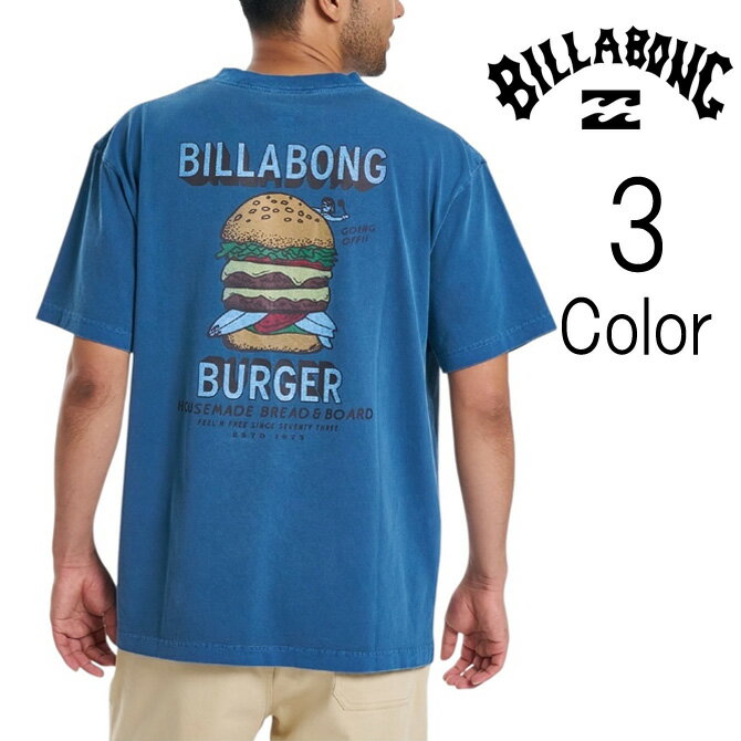 乐天商城 - ビラボン Billabong メンズ　BB BURGER ショートTシャツ bg011210