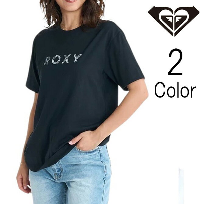 Rakuten - ロキシー Roxy レディース　WILDSIDE PAISLEY ペイズリー柄ロゴ 半袖 Tシャツ