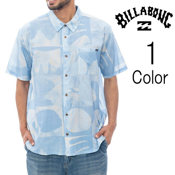 樂天商城 - ビラボン Billabong メンズ ELEMENTS SS WOVEN SHIRT 半袖シャツ bf011127