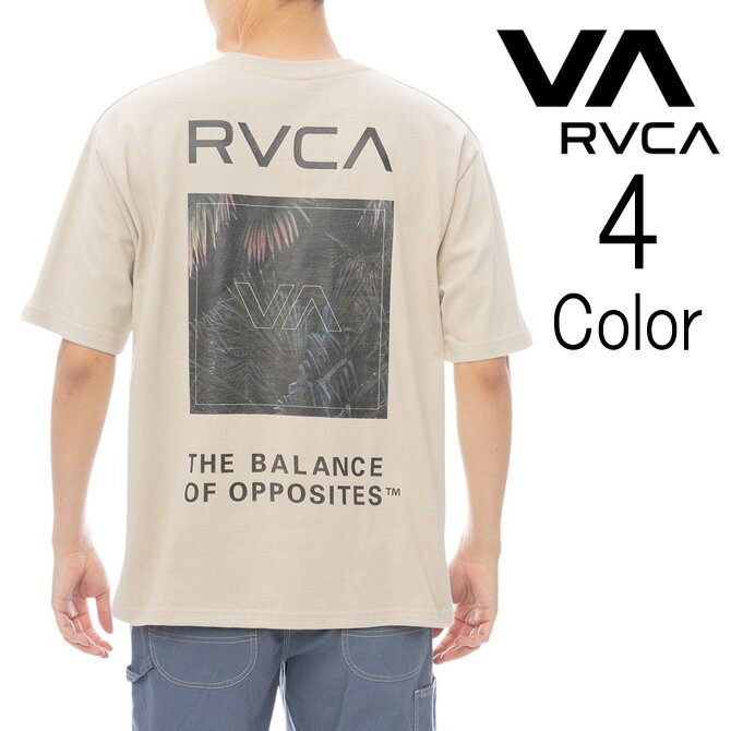 Rakuten - ルーカ Rvca ルカ メンズ PALM BOX SS TEE ショートTシャツ bf041250