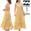 ビラボン Billabong レディース RIVIERA ROMANCE ロングワンピース be013392