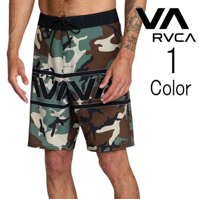 メーカー希望小売価格はメーカーカタログに基づいて掲載していますBRAND Rvca / ルカ RVCAの概念は会社の創設者でありデザイナーのPM Tenoreにより始まる。10年以上にわたりPMのビジョンは本物のライフスタイルでルーツをくずさずブランドを作っていくこと。RVCAはサーフ、スケート、スノーボード業界からの一時的な流行から逃れ、アクティブで世の流れと調和し流れる。RVCAのデザインは地元のスケートショップからセレクトショップでも見かけることができる。従来のスポーツブランドの方向ではなく、PMはオリジナルにあふれる業界のルールに従う必要のない素晴らしいRVCAを作りあげた。RVCAはアメリカのワークウエアーにルーツを置き、ファッション性を加えあらゆる状況に対応する。Wearability, Nature, Industrialization,Today,Tomorrow, Lifeへ ライフスタイルマーケットをターゲットにした「Basic Line」アーティストのショーケースとなる「Artist Network Program」ワークウェアーからインスパイアされた「Recession Collection」の3カテゴリから形成されたプロダクト。「RVCA Artist Network Program」は「Rvca」が確立した才能のあるアーティストから無名でも感動を引き起こさせるアーティストをフューチャーしていくプログラムです。 ITEM BoardShorts INFO ・全面にカモフラージュ柄を配し、センターに大胆なVAロゴのグラフィックをレイアウトしたボードショーツ。ウエストにはフィット感の微調整が可能なドローコード仕様のFit Tieを採用し、アクティブな動きにも対応する。バックには小物の収納に便利なフラップ付きポケットを装備。RVCAらしいエッジの効いたデザインと機能性を両立し、サーフィンからビーチサイドまで幅広いシーンで活躍する最新モデル。 SIZE ・28inch(ウエスト76cm/ヒップ100cm/股上27cm/股下21cm/すそ幅26.5cm/もも周り64cm) ・30inch(ウエスト80cm/ヒップ104cm/股上29cm/股下21cm/すそ幅28cm/もも周り66cm) ・32inch(ウエスト86cm/ヒップ108cm/股上30cm/股下21cm/すそ幅29cm/もも周り68cm) ・34inch(ウエスト90cm/ヒップ114cm/股上31cm/股下21cm/すそ幅30.5cm/もも周り72cm) MATERIAL ・ポリエステル94% ポリウレタン6%