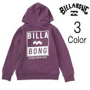 ビラボン Billabong キッズ ADVISORY プルオーバー パーカー 子ども服 be016002